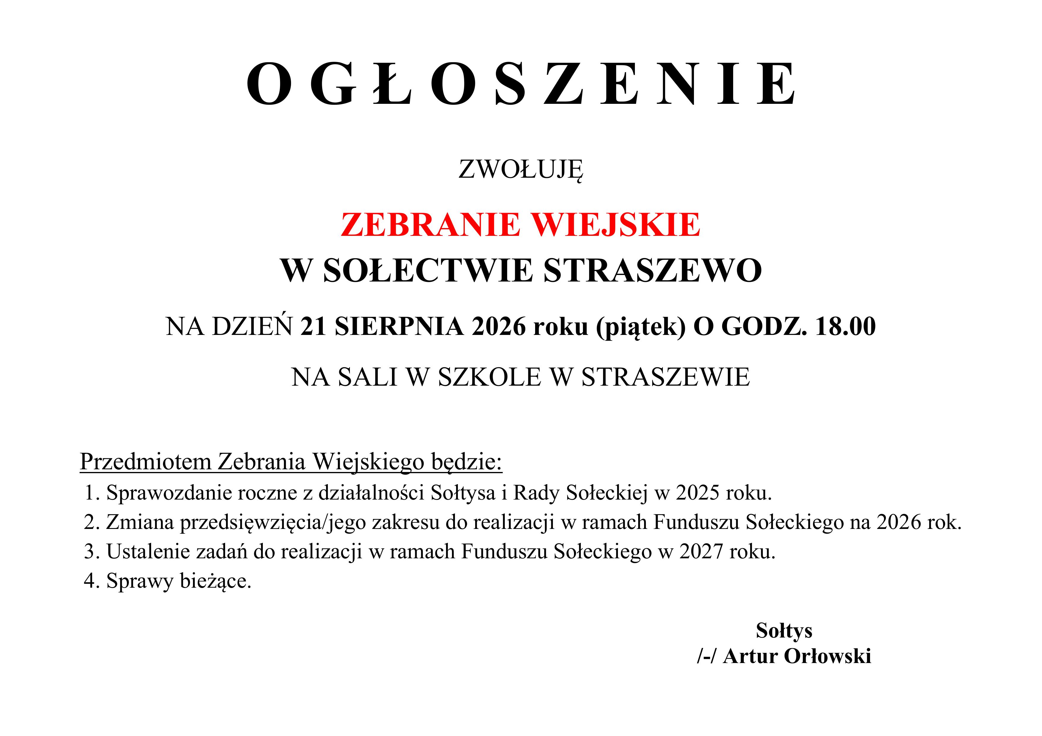 10-_Ogłoszenie_-_Sołectwo_Straszewo_-_21-08-2026