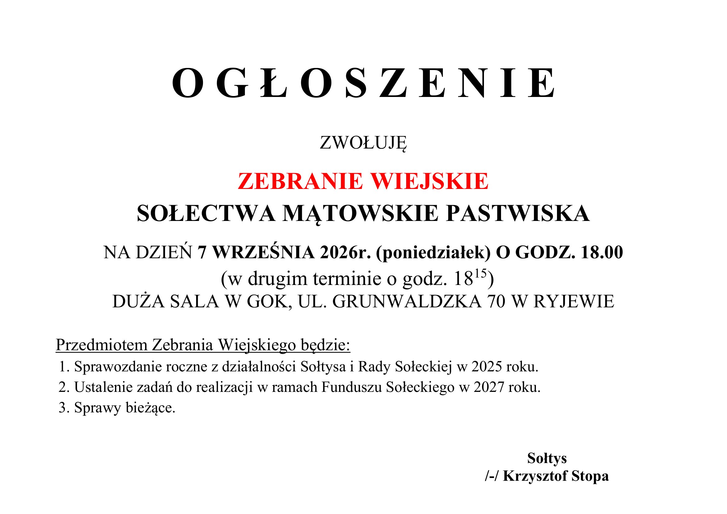6-_Ogłoszenie__-_Sołectwo_Mątowskie_Pastwiska_-_07-09-2026-1
