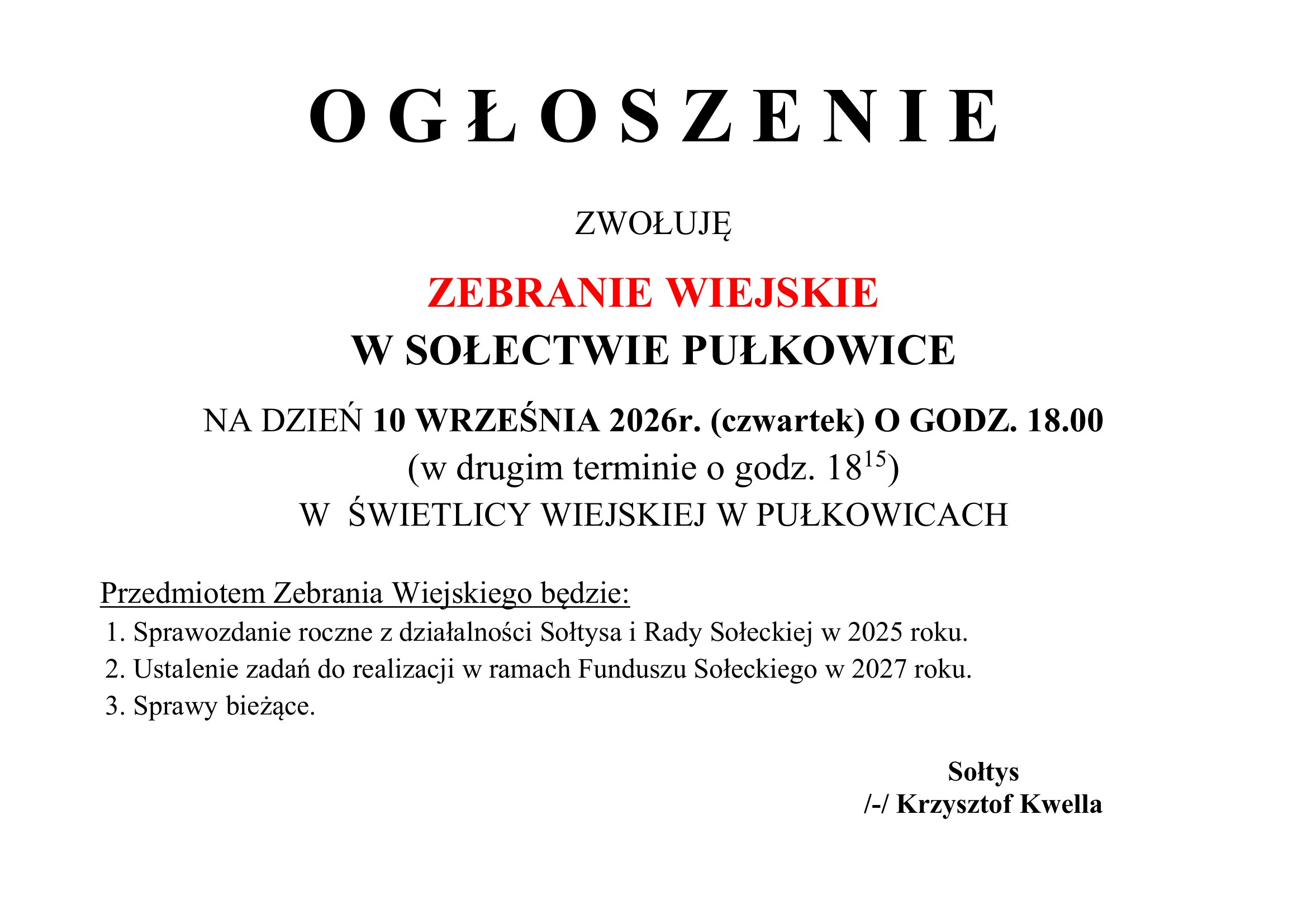 7-_Ogłoszenie_-_Sołectwo_Pułkowice_-_10-09-2026-1
