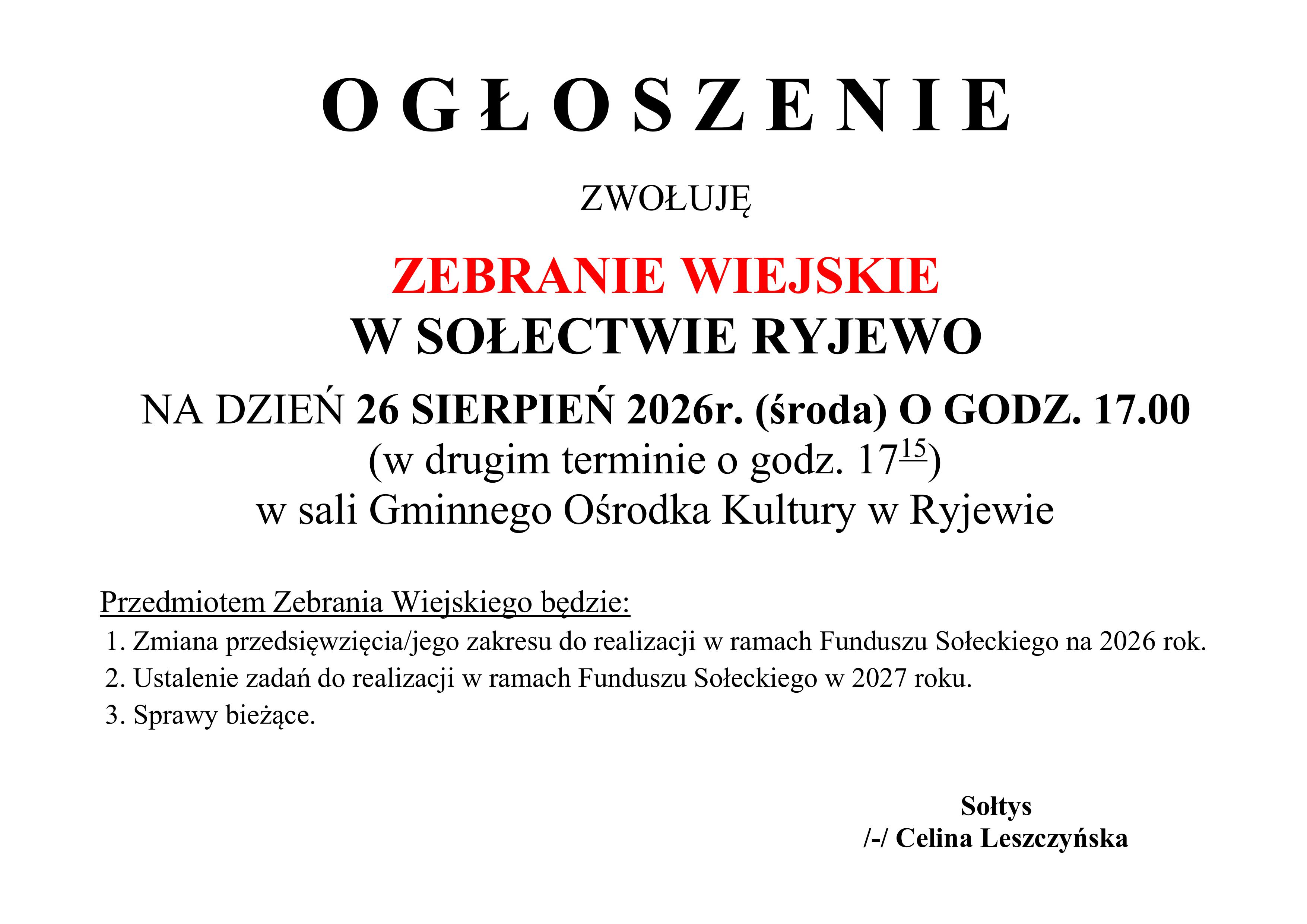9-_Ogłoszenie_-_Sołectwo_Ryjewo_-_26-08-2026_zm