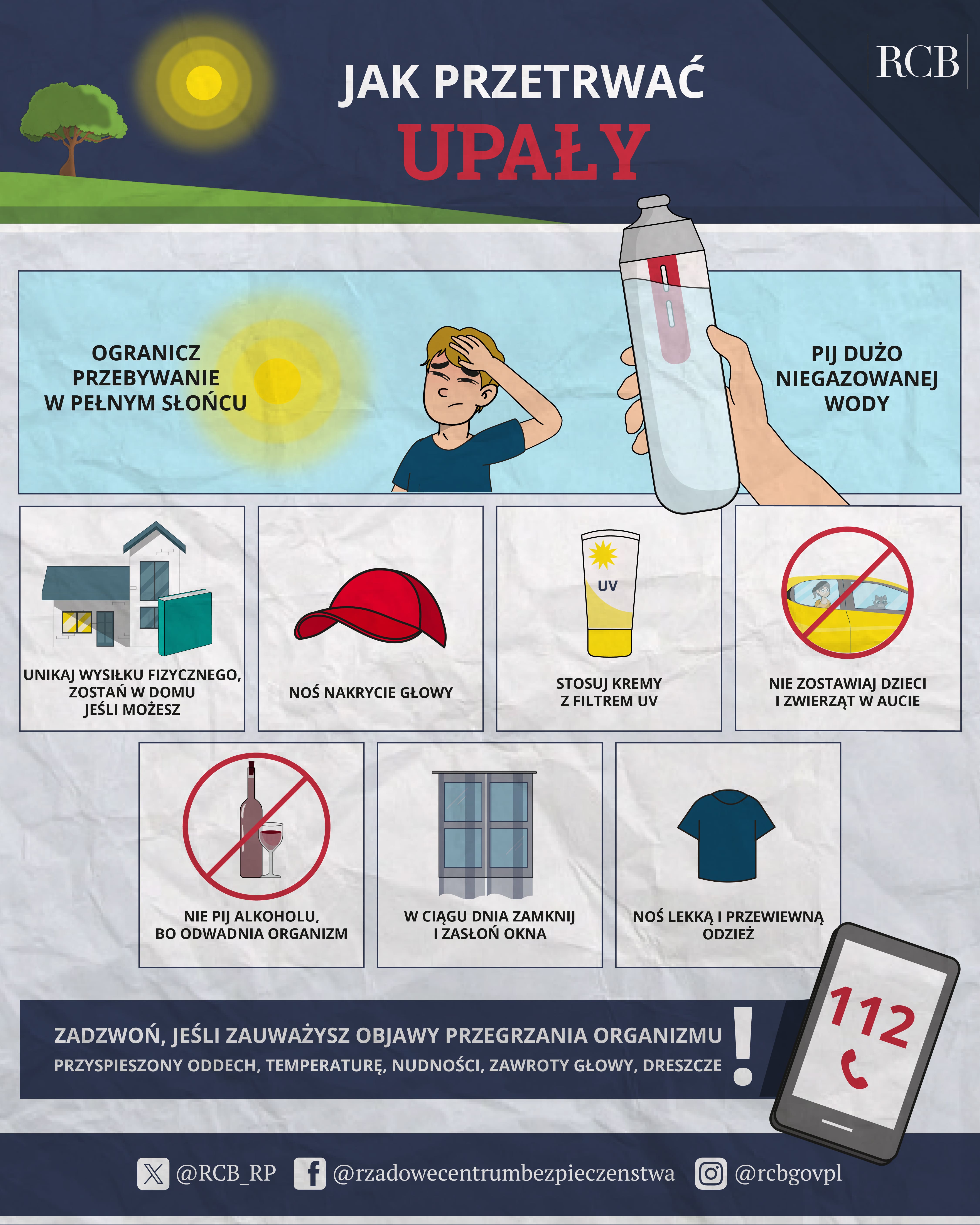 upały