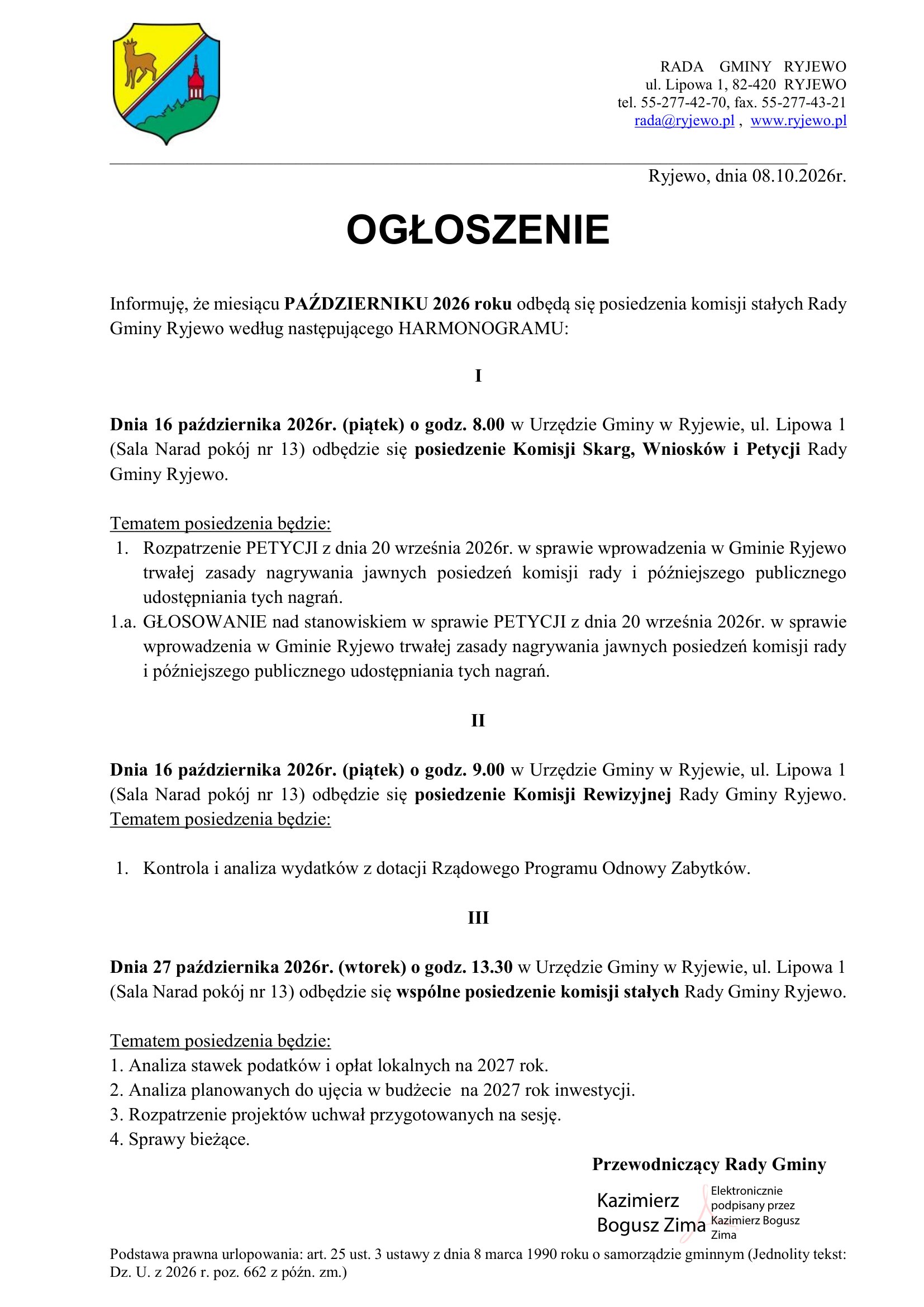 komisje
