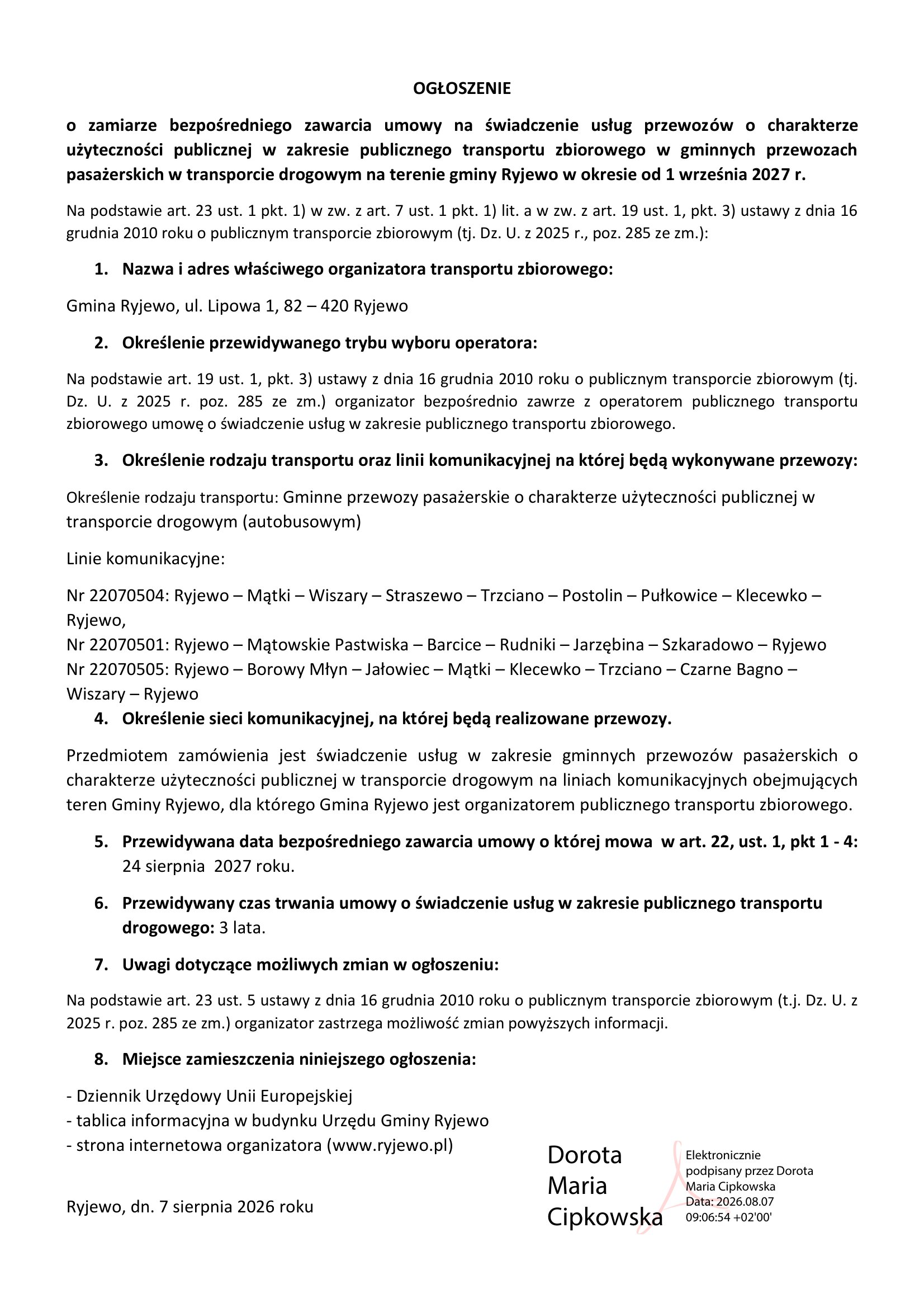 przewozy