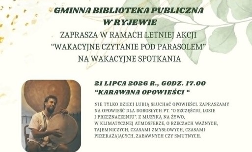 Zdjęcie do Wakacyjne czytanie - ZAPRASZAMY